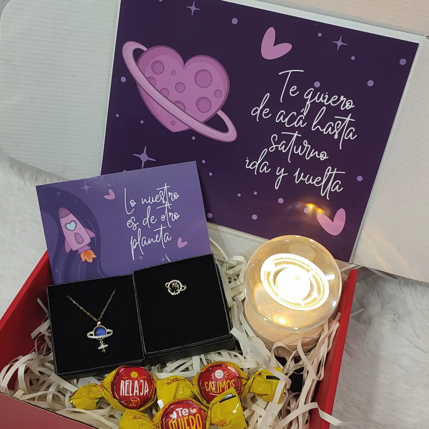 Box Saturno + joyería