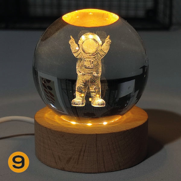 MINI LÁMPARA 3D ESPACIAL 6 CM