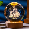 ESFERA DE CRISTAL 8CM DE SIGNOS ZODIACALES