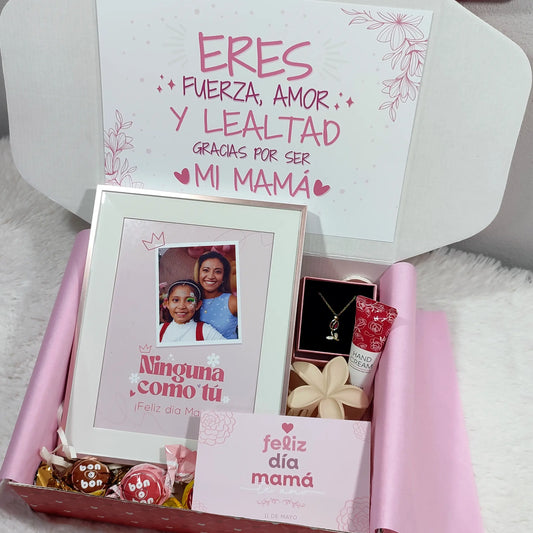 Caja Especial Día de la Madre con Cuadro Personalizado